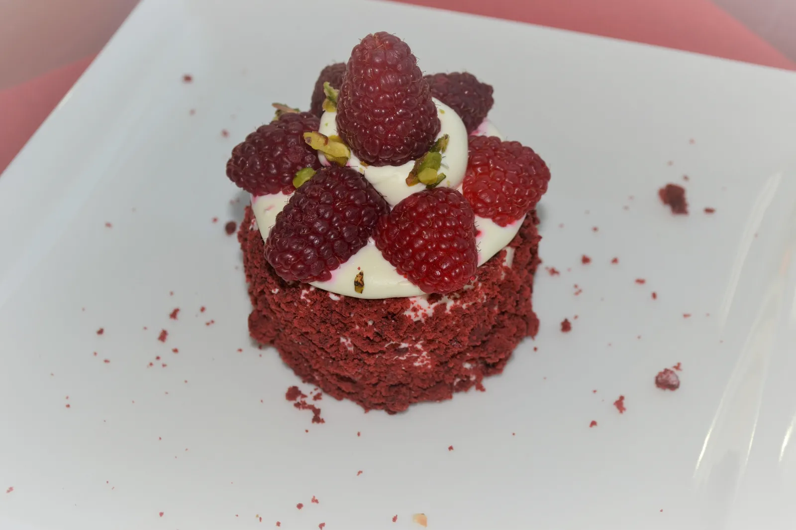 Frambuazlı Red Velvet Mono Pasta